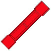 Geïsoleerde stootverbinder voor 10 mm²