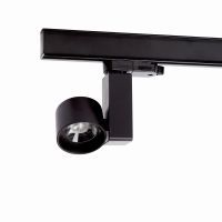 B-Railspot zwart, 10W, 1100 lumen, 2700K, 15°, dimbaar