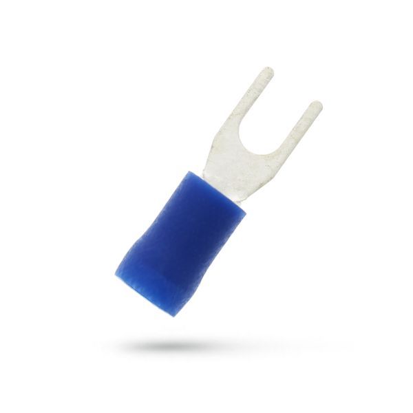 Geïsoleerde Vorkkabelschoen M3,5 voor 1,5-2,5 mm², PVC, SuperPidg
