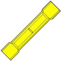 Geïsoleerde Stootverbinder voor draad 4,0-6,0 mm²
