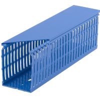 Veiligheidskoker 40x60mm blauw, 1x2meter