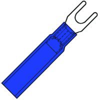 Waterdichte Föhnvorkkabelschoen M-4 voor 1,5-2,5 mm²
