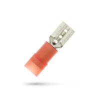 Nylon Geïsoleerde Vlakstekerhuls 4,8x0,5mm voor 0,5-1,5 mm²