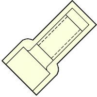Geïsoleerde eindverbinder 4,0-6,0 mm²