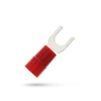 Geïsoleerde Vorkkabelschoen M6 voor 10 mm², Nylon