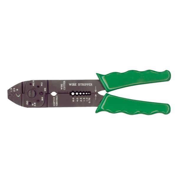 Klemko knip-, strip- en krimptang 0,75 t/m 6,0 mm², doornpersing