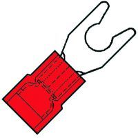 Klemko klemvorkkabelschoen M5 geïsoleerd voor 0,5-1,5 mm² SuperPidg | 156610