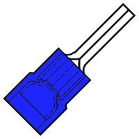 Klemko pensteker P10 geïsoleerd voor 1,5-2,5 mm² SuperPidg | 156657
