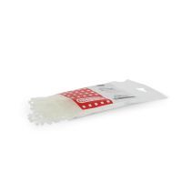 Mepac bundelband met label 100 x 2,5 mm transparant 100 stuks | 457100
