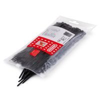 Mepac bundelband met stalen lip 360x4,5mm zwart 100 stuks | 453284
