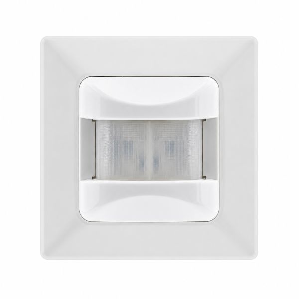 Lumiko bewegingsmelder wand inbouw LED 5-100W, 180°, 2-draads, 50x50/ 55x55, wit | 870544