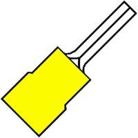 Nylon Geïsoleerde Pensteker P13,5 voor draad 4,0-6,0 mm² eas