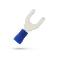 Geïsoleerde Vorkkabelschoen EW M6 voor 1,5-2,5 mm², PVC