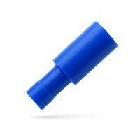 Klemko rondstekerhuls volledig geïsoleerd 4mm voor 1,5-2,5 mm² | 156260