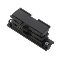 3 fase rails - mini koppelstuk, zwart (RAL9005)