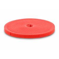 Klittenband tweezijdig 19mm rood - rol van 22,5m