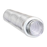 Panflex ALU geluiddemper D125mm L1 meter | 340.125.10.01
