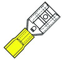 Nylon Geïsoleerde Vlakstekerhuls voor 4,0-6,0 mm² easy entry