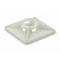 Mepac plakzadel 27x27mm transparant 100 stuks | 452130