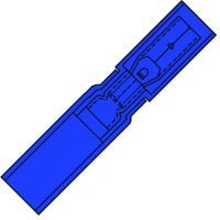 Waterdichte Föhnrondstekerhuls 4mm voor draad 1,5-2,5 mm²