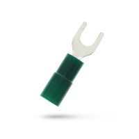 Geïsoleerde Vorkkabelschoen M3 voor 0,1-0,5 mm², PVC