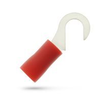 Klemko haakkabelschoen geïsoleerd M4 voor draad 0,5-1,5 mm² PVC | 100260