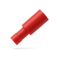 Klemko rondsteker geïsoleerd 4mm voor draad 0,5-1,5 mm² | 156150