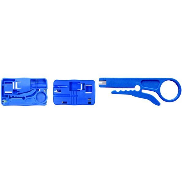 Punchdown toolset van 4 messen voor alle type keystones