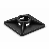 Mepac plakzadel 19x19mm zwart 100 stuks | 452125