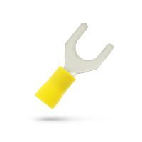 Geïsoleerde Vorkkabelschoen M8 voor 4,0-6,0 mm², PVC