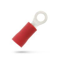 Klemko geïsoleerde ringkabelschoen M3 voor 0,5-1,5 mm², PVC