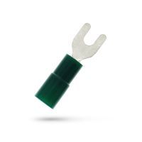 Geïsoleerde Vorkkabelschoen M2 voor 0,1-0,5 mm², PVC