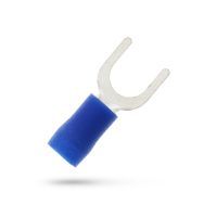 Geïsoleerde Vorkkabelschoen M6 voor 1,5-2,5 mm², PVC, SuperPidg