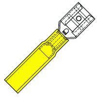 Waterdichte Föhnvlakstekerhuls 6,3x0,8 voor 4,0-6,0 mm²