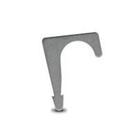 Mepac verzinkte stalen inslagbeugel 16-20mm - 500 stuks | 465002
