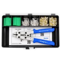 Klemko assortiment PTT-las en isolatiekokers en 2-polige UY-connectoren | 910072
