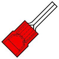 Klemko pensteker P9 geïsoleerd voor 0,5-1,5 mm² SuperPidg | 156653