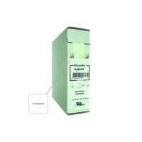 Krimpkous Polyolefin 2:1 In Trekbox transp 1,2 > 0,6mm
